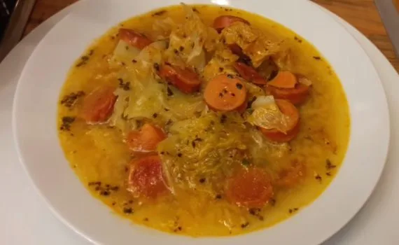 frankfurti leves Szoky receptje