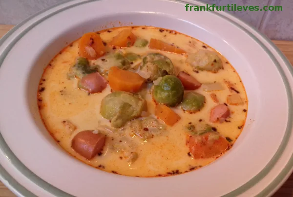 frankfurti leves kelbimbóval