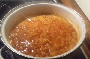 frankfurti leves savanyú káposztával készítése