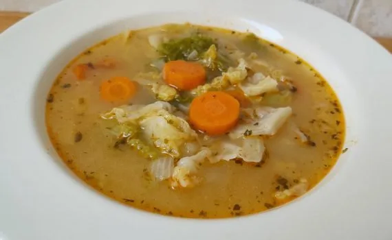 vegán frankfurti leves répával, rántással, virsli nélkül