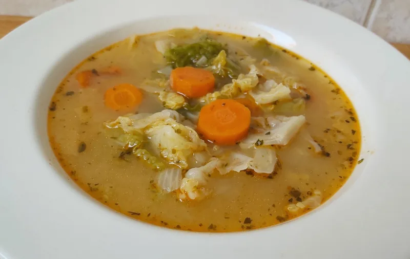 vegán frankfurti leves répával, rántással, virsli nélkül